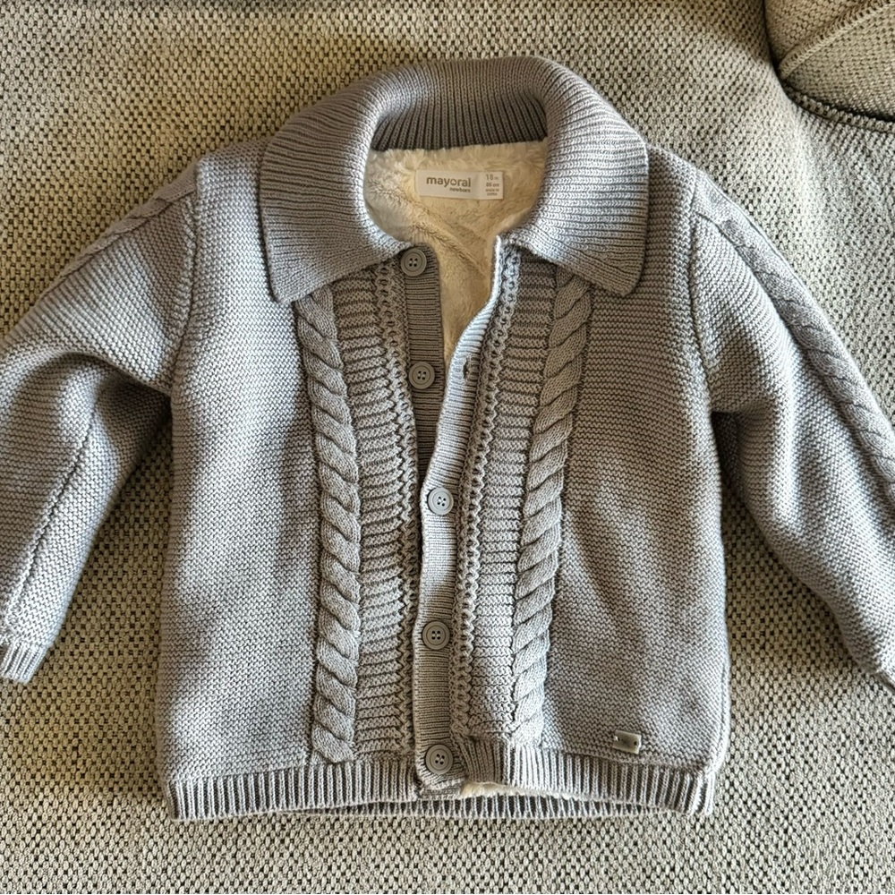 Mayoral sweater jacket